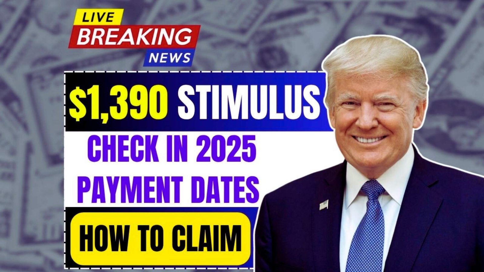 $1,390 Stimulus Check in 2025 Eligibility, Claim Process & Payment Dates